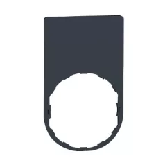   Schneider ZBYP6101 Harmony felirati tábla, 30x50 mm, műanyag, Ø22 készülékekhez, gravírozható