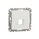 Schneider SDD111421 Sedna 1xRJ45 adapter, Keystone betétekhez, fehér