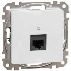 Schneider SDD111461 Sedna Design 1xRJ45 Cat6 UTP aljzat, fehér