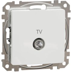 Schneider SDD111474 Sedna Design TV aljzat, átmenő, 7 dB, fehér