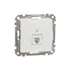 Schneider SDD111491 Sedna Design 1xRJ11 aljzat, fehér