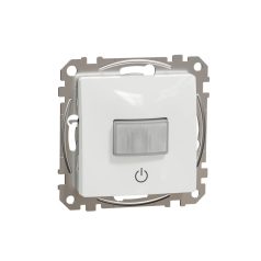 Schneider SDD111504 Sedna Design Mozgásérzékelő, nyomóval, 160°, 10A, fehér