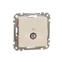   Schneider SDD112471 Sedna TV aljzat, végzáró, 4 dB, bézs #