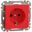 Schneider SDD115021 Sedna Design dugalj 2P+F,csavaros bekötés,nem reteszelt,16A,piros