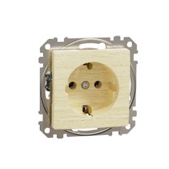   Schneider SDD180025 Sedna 2P+F csatlakozóaljzat, csavaros bekötés, 16A, nyír 