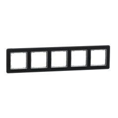   Schneider SDD362805 Sedna Elements Ötös keret, univerzális, füstkvarc