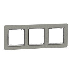   Schneider SDD390803 Sedna Elements Hármas keret, univerzális, cement