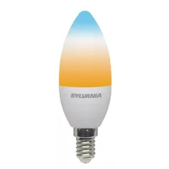   Sylvania 0028903 LED E14 gyertya 5W 470lm 2700K opál ToLEDo WHITETONE CANDLE 470LM TW #