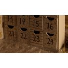 Tracon CHRACB8WW LED karácsonyi adventi kalendárium, elemes Timer 6+18h, 8LED, 3000K, 2xAAA