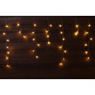 Tracon CHRIOB10WW Karácsonyi jégcsap fényfüggöny, kültéri/beltéri 230VAC, 5+10M, 250LED, 6W, 2600-2700K, IP44