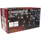 Tracon CHRIOB5CW Karácsonyi jégcsap fényfüggöny, kültéri/beltéri 230VAC, 5+5M, 125LED, 3,6W, 12000-13000K, IP44