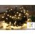 Tracon CHRSTOB100WW Karácsonyi fényfüzér, kültéri/beltéri 230VAC, 2+10M, 100LED, 3,6W, 2600-2700K, IP44