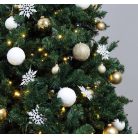 Tracon CHRSTOB200WW Karácsonyi fényfüzér, kültéri/beltéri 230VAC, 5+20M, 200LED, 6W, 2600-2700K, IP44