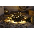 Tracon CHRSTOB200WW Karácsonyi fényfüzér, kültéri/beltéri 230VAC, 5+20M, 200LED, 6W, 2600-2700K, IP44