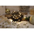 Tracon CHRSTOP200WW Karácsonyi programozható fényfüzér, kültéri/beltéri 230VAC, 5+20M, 200LED, 6W, 2600-2700K, IP44