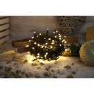 Tracon CHRSTOP200WW Karácsonyi programozható fényfüzér, kültéri/beltéri 230VAC, 5+20M, 200LED, 6W, 2600-2700K, IP44