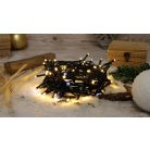 Tracon CHRSTOSC100WW Karácsonyi sziporkázó fényfüzér, kültéri/beltéri 230VAC, 2+10M, 100LED, 3,6W, 2600-2700K, IP44