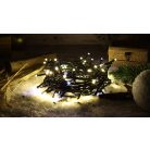 Tracon CHRSTOSC100WW Karácsonyi sziporkázó fényfüzér, kültéri/beltéri 230VAC, 2+10M, 100LED, 3,6W, 2600-2700K, IP44