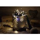 Tracon CHRSTOSC100WW Karácsonyi sziporkázó fényfüzér, kültéri/beltéri 230VAC, 2+10M, 100LED, 3,6W, 2600-2700K, IP44