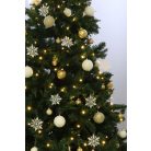 Tracon CHRSTOSW100WW Karácsonyi sziporkázó fényfüzér, kültéri/beltéri 230VAC, 2+10M, 100LED, 3,6W, 2600-2700K, IP44