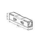 WAGO 2773-2401 PUSH WIRE® soros vezeték összekötő