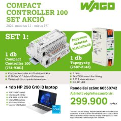 WAGO 60550742 Compact Controller 100 SET 1 akciós csomag