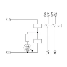 Weidmüller 2576150000 DRIKITP230VAC 2CO LD/PB