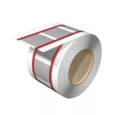   Weidmüller 2437790000 HS 8.5-25.4/25 MM W Vezeték jelölő fehér