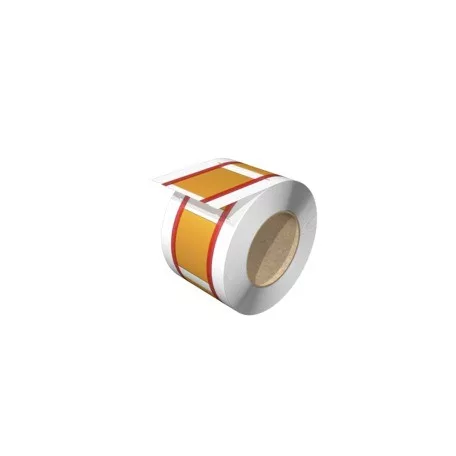 Weidmüller 2437980000 HS-HF 19.5-38.1/50 MM Y Kábeljelölő rendszer sárga