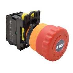 Tracon NYG3-ETR Vészgomb, reteszelt, piros