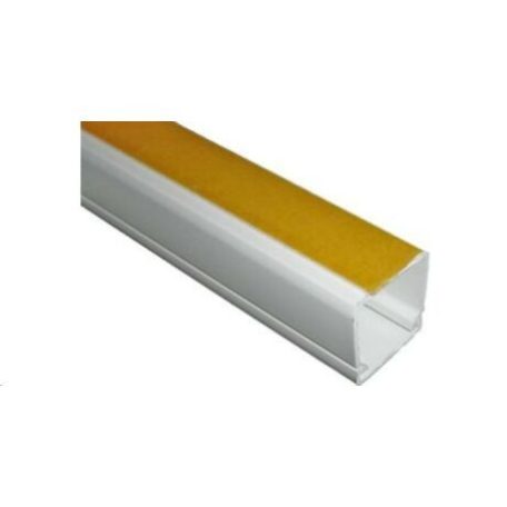 EB CANALUX Kábelcsatorna öntapadós fehér (20x10, 2m/szál)