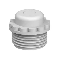 Obo Bettermann 2032538 Csavaros záródugó kábelbevezető nyílással, átlyukasztható membránnal PG 13.5, műanyag # @