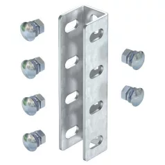   Obo Bettermann 6018505 U-oszlop összekötő félgömbfejű csavarokkal együtt