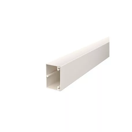Obo Bettermann 6020887 Fali és mennyezeti csatorna, fenékperforálással, műanyag, 2m/szál, fehér, 40x60