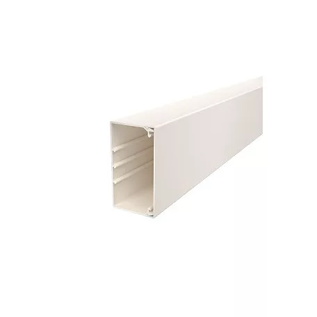Obo Bettermann 6021840 Fali és mennyezeti csatorna, fenékperforálással, műanyag, 2m/szál, fehér, 60x110