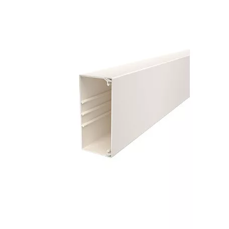 Obo Bettermann 6021859 Fali és mennyezeti csatorna, fenékperforálással, műanyag, 2m/szál, fehér, 60x130