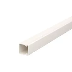   Obo Bettermann 6025153 Fali és mennyezeti csatorna, fenékperforálással, műanyag, 2m/szál, fehér, 20x20
