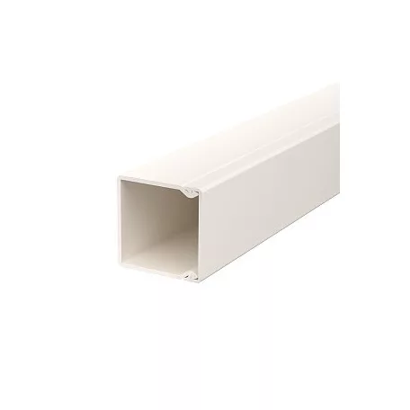 Obo Bettermann 6025412 Fali és mennyezeti csatorna, fenékperforálással, műanyag, 2m/szál, fehér, 40x40