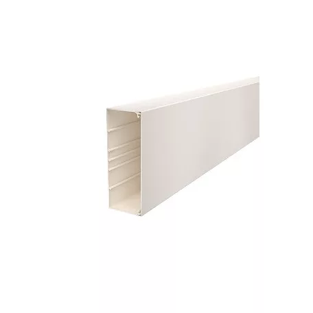 Obo Bettermann 6026206 Fali és mennyezeti csatorna, fenékperforálással műanyag, 2m/szál, 80x210