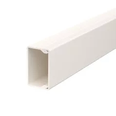   Obo Bettermann 6026451 Fali és mennyezeti csatorna, fenékperforálással, műanyag, 2m/szál, fehér, 25x40