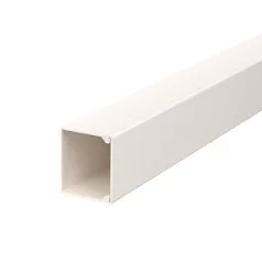  Obo Bettermann 6026826 Fali és mennyezeti csatorna, fenékperforálással, műanyag, 2m/szál, fehér, 30x30