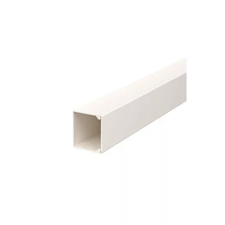 Obo Bettermann 6026826 Fali és mennyezeti csatorna, fenékperforálással, műanyag, 2m/szál, fehér, 30x30