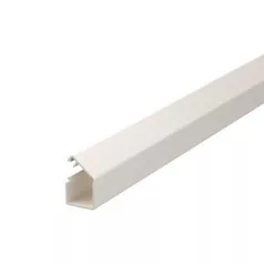   Obo Bettermann 6150179 Minicsatorna öntapadó fóliával, zsanéros felsőrész, 2m/szál, 12.5x12.5