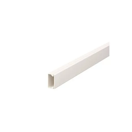 Obo Bettermann 6150756 Fali és mennyezeti csatorna, fenékperforálással, műanyag, 2m/szál, fehér, 10x20