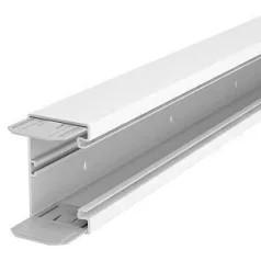   Obo Bettermann 6274300 Rapid 80 szerelvénybeépítő csatorna, fenékperforálással, hófehér, 70x110x2000