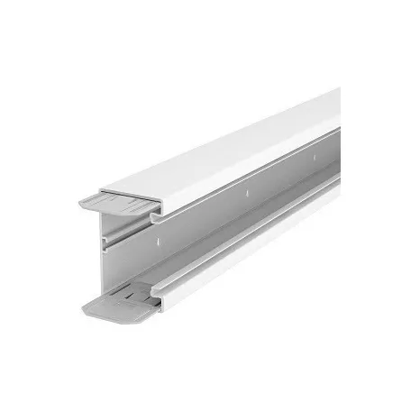 Obo Bettermann 6274300 Rapid 80 szerelvénybeépítő csatorna, fenékperforálással, hófehér, 70x110x2000