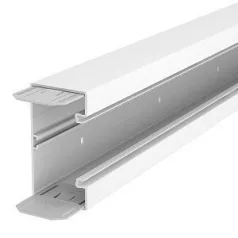   Obo Bettermann 6274500 Rapid 80 szerelvénybeépítő csatorna, fenékperforálással, hófehér, 70x130x2000