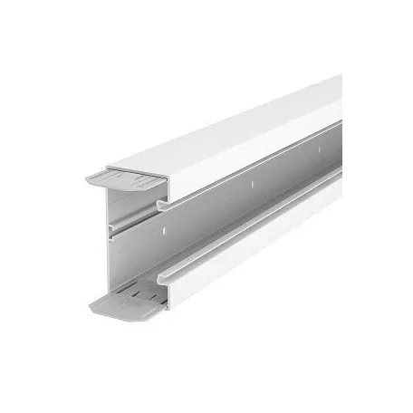 Obo Bettermann 6274500 Rapid 80 szerelvénybeépítő csatorna, fenékperforálással, hófehér, 70x130x2000