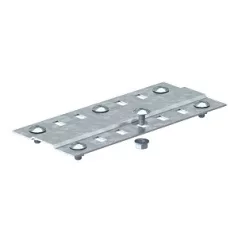   Obo Bettermann 7070213 Toldásponti takarólemez, széles, csavarokkal, B200 mm