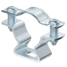   Obo Bettermann 1362772 Kábel- és csőbilincs, galvanikusan horganyzott, perforációval, 30 G, 25-30 mm